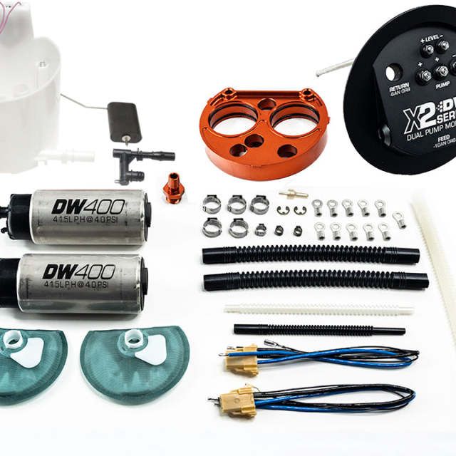 DeatschWerks 9-401-7030 - DWK9-401-7030 - DeatschWerks 11-19 Ford Mustang X2 Series Fuel Pump Module w/Dual DW400 Pumps - Shipped in Europe - Tuningsupply.com