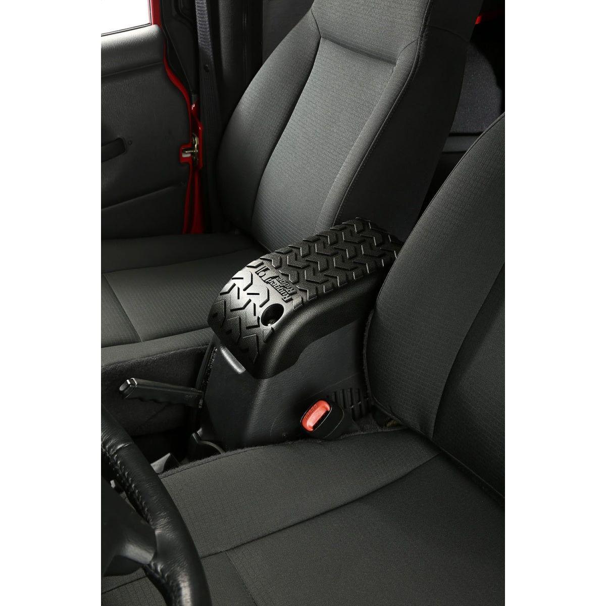 Rugged Ridge 13104.60 - RUG13104.60 - Rugged Ridge Center Console Cover Black 02-06 TJ - Shipped in Europe - Tuningsupply.com