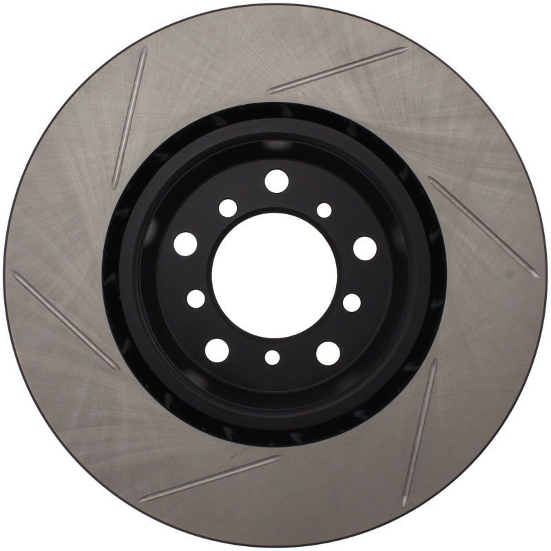 Stoptech 126.34058SL - STO126.34058SL - StopTech Power Slot BMW (E46) Front Left Slotted Rotor - Shipped in Europe - Tuningsupply.com