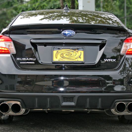 Rally Armor MF32-UR-WH/BLK - RALMF32-UR-WH/BLK - Rally Armor 15-21 Subaru WRX/STI White UR Mud Flap w/Black Logo - Shipped in Europe - Tuningsupply.com