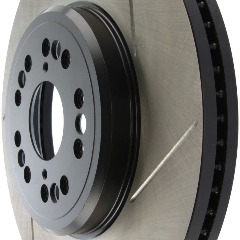 Stoptech 126.44107SL - STO126.44107SL - StopTech Power Slot 95-00 Lexus LS400/LS430/LS460/LS600h L Slotted Left Front Rotor - Shipped in Europe - Tuningsupply.com