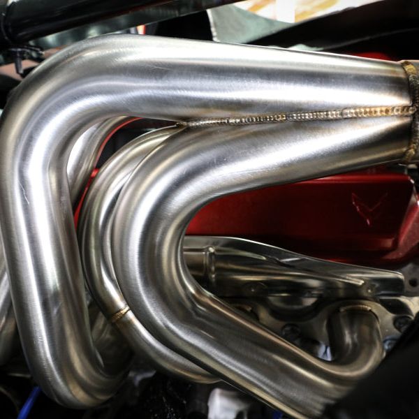 aFe 48-34148-T - AFE48-34148-T - aFe Twisted 304SS Header 2020 Chevy Corvette (C8) 6.2L V8 - Titanium Ceramic Coated - Shipped in Europe - Tuningsupply.com