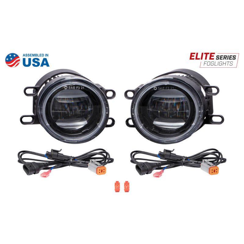 Diode Dynamics DD5137P - DIODD5137P - Diode Dynamics Elite Series Type B Fog Lamps - Yellow (Pair) - Shipped in Europe - Tuningsupply.com