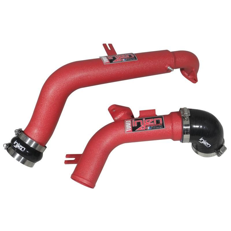 Injen SES1900ICPWR - INJSES1900ICPWR - Injen 11-14 Nissan Juke 1.6L Nismo Turbo Upper Intercooler Piping Kit - Wrinkle Red - Shipped in Europe - Tuningsupply.com