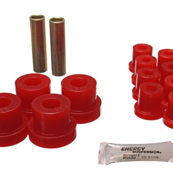 Energy Suspension 2.2115R - ENG2.2115R - Energy Suspension Jeep Spring Bushing Set - Red - Shipped in Europe - Tuningsupply.com