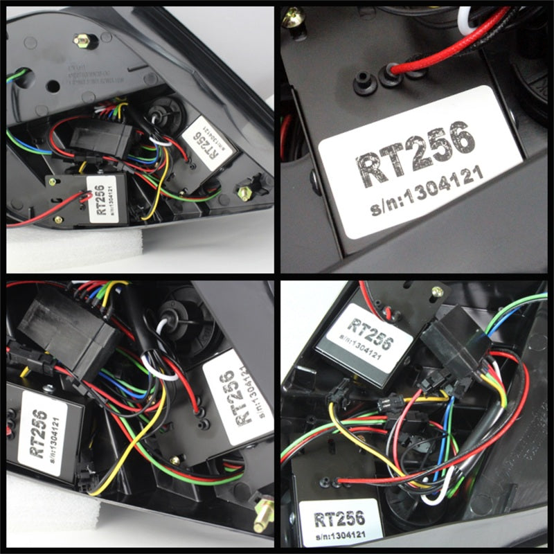 SPYDER 5072733 - SPY5072733 - Spyder Mercedes Benz W204 C-Class 11-14 LED Tail Lights - Blk ALT-YD-MBZC11-LED-BK - Shipped in Europe - Tuningsupply.com