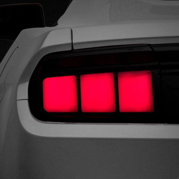 Raxiom 402183 - RAX402183 - Raxiom 15-22 Ford Mustang Profile LED Tail Lights - Gloss Black Housing (Smoked Lens) - Shipped in Europe - Tuningsupply.com