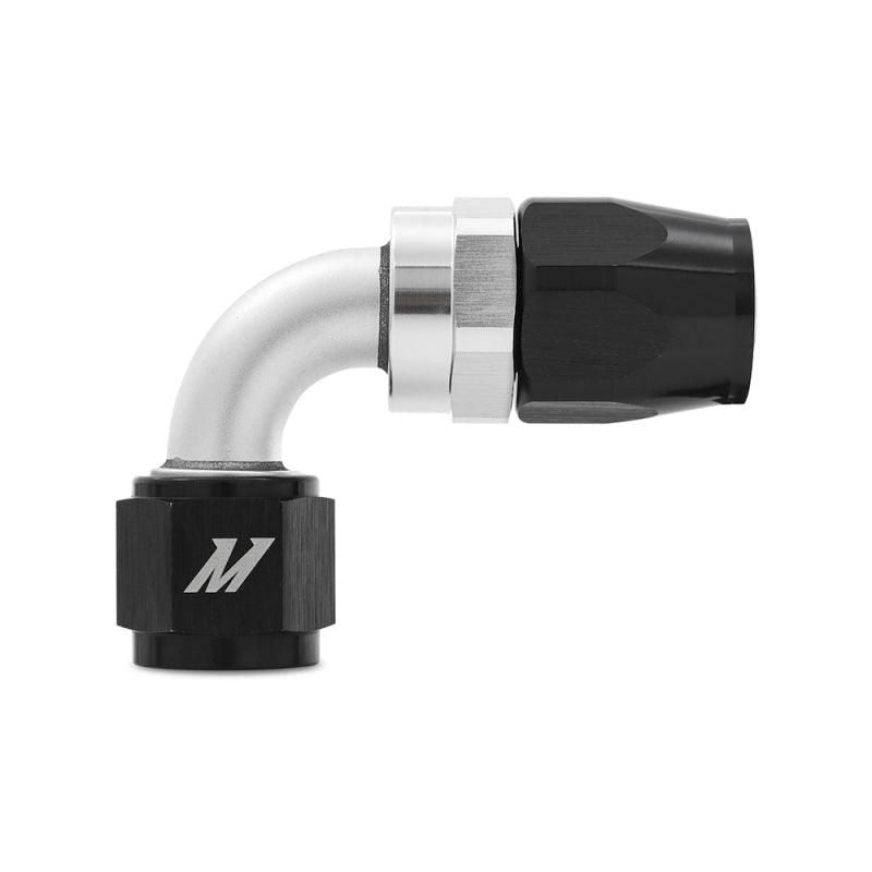 Mishimoto MMFT-SW-10-90 - MISMMFT-SW-10-90 - Mishimoto Aluminum -10AN 90 Degree Fitting - Black - Shipped in Europe - Tuningsupply.com