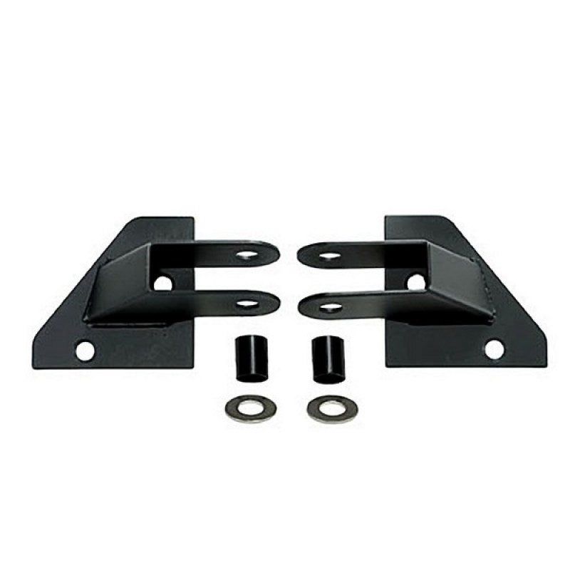 Rugged Ridge 11025.01 - RUG11025.01 - Rugged Ridge 87-95 Jeep Wrangler YJ Black Mirror Relocation Brackets - Shipped in Europe - Tuningsupply.com