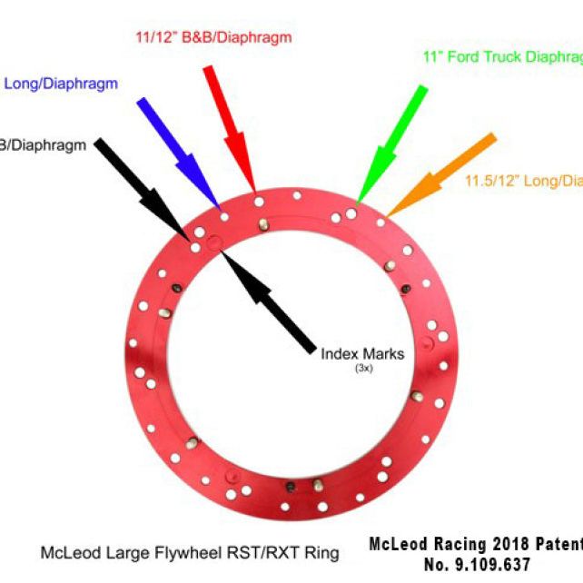 McLeod Racing 6921-07 - MLR6921-07 - McLeod RXT Clutch Gm 1-1/8in X 26 Spline - Shipped in Europe - Tuningsupply.com