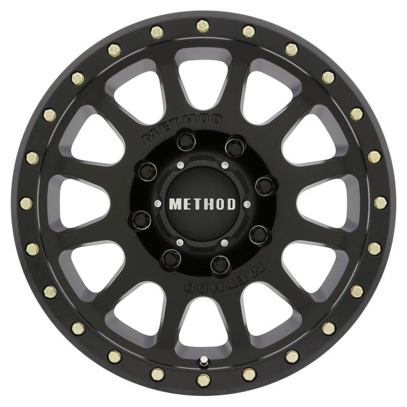Method Wheels MR30589087518H - MRWMR30589087518H - Method MR305 NV HD 18x9 +18mm Offset 8x170 130.81mm CB Matte Black Wheel - Shipped in Europe - Tuningsupply.com