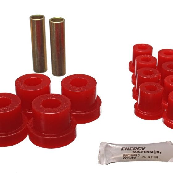 Energy Suspension 2.2115R - ENG2.2115R - Energy Suspension Jeep Spring Bushing Set - Red - Shipped in Europe - Tuningsupply.com