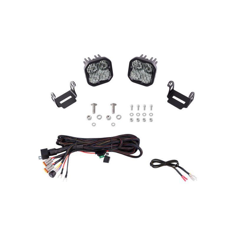 Diode Dynamics DD7186 - DIODD7186 - Diode Dynamics 2021 Ford Bronco SS3 LED Ditch Light Kit - Pro White Combo - Shipped in Europe - Tuningsupply.com