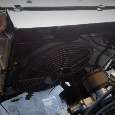 Mishimoto MMFS-MUS-94 - MISMMFS-MUS-94 - Mishimoto 94-96 Ford Mustang Aluminum Fan Shroud Kit (Does not fit with ABS Equipped Vehicle) - Shipped in Europe - Tuningsupply.com