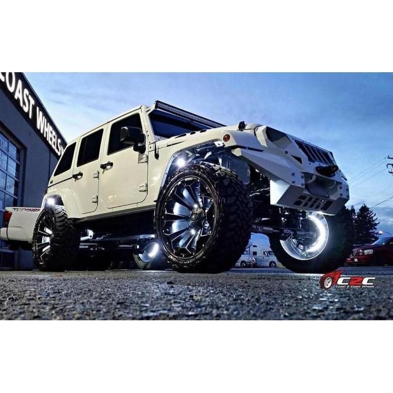 ORACLE Lighting 4228-001 - ORL4228-001 - Oracle LED Illuminated Wheel Rings - Double LED - White - Shipped in Europe - Tuningsupply.com