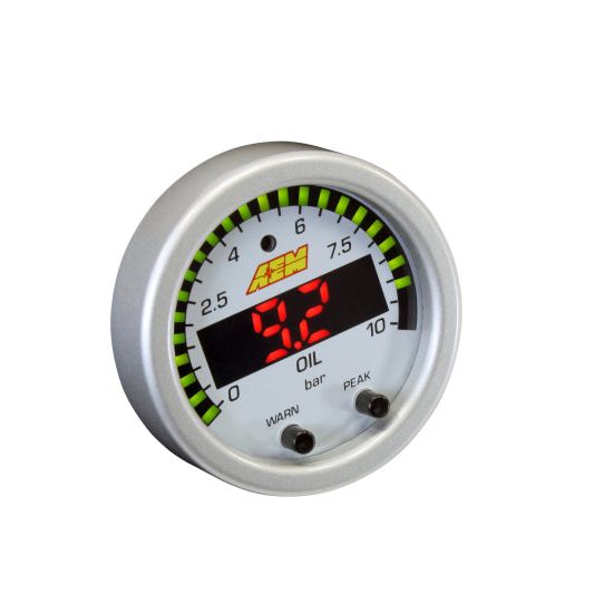 AEM 30-0307 - AEM30-0307 - AEM X-Series 0-150 Oil Pressure Gauge Kit - Shipped in Europe - Tuningsupply.com