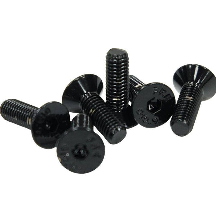 NRG SWS-100BK-1 - NRGSWS-100BK-1 - NRG Steering Wheel Screw Upgrade Kit (Conical) - Black - Shipped in Europe - Tuningsupply.com