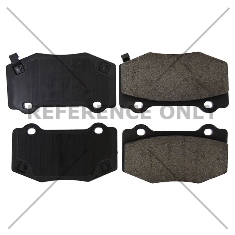Stoptech 309.17180 - STO309.17180 - StopTech 14-18 Chevy Corvette Sport Performance Rear Brake Pads - Shipped in Europe - Tuningsupply.com