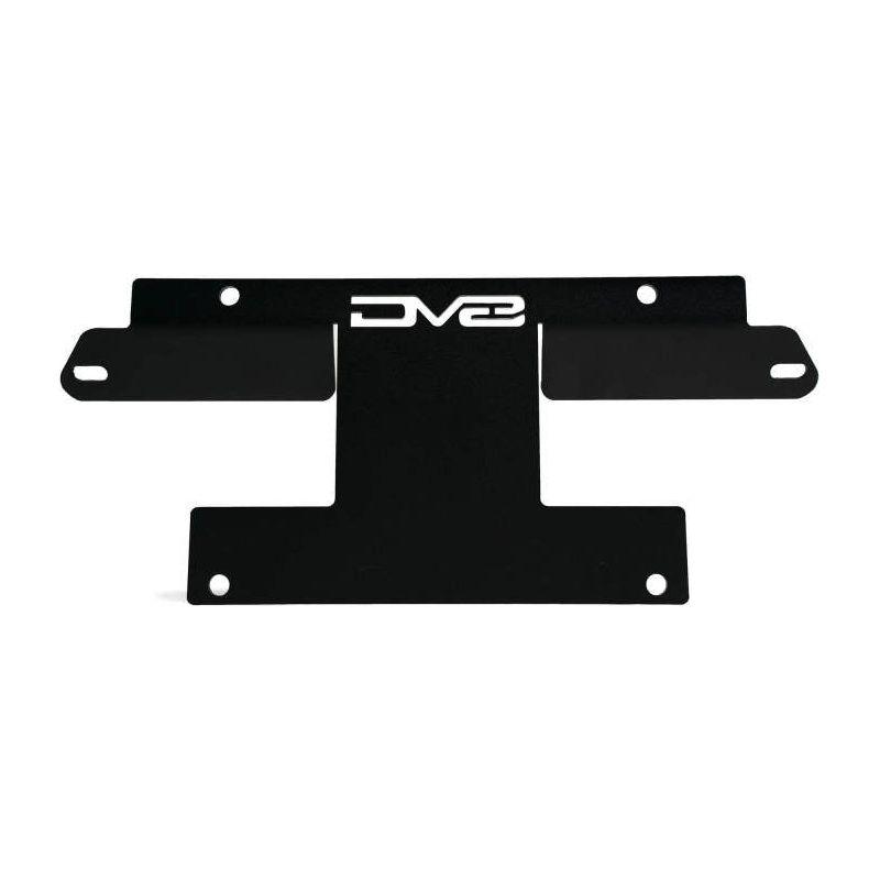 DV8 Offroad LPBR-01 - DVELPBR-01 - DV8 Offroad 21-22 Ford Bronco Factory Front Bumper Licence Relocation Bracket - Front - Shipped in Europe - Tuningsupply.com