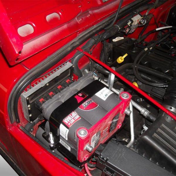 Rugged Ridge 11214.52 - RUG11214.52 - Rugged Ridge 97-06 Jeep Wrangler Dual Battery Tray - Shipped in Europe - Tuningsupply.com