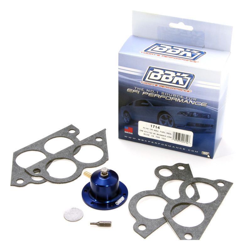 BBK 1714 - BBK1714 - BBK GM Tuned Port 305 / 350 Adjustable Fuel Pressure Regulator Kit - Shipped in Europe - Tuningsupply.com