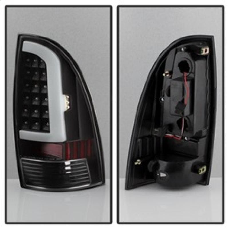 SPYDER 5082121 - SPY5082121 - xTune Toyota Tacoma 05-15 Tail Lights - Light Bar LED - Black ALT-ON-TT05-LBLED-BK - Shipped in Europe - Tuningsupply.com