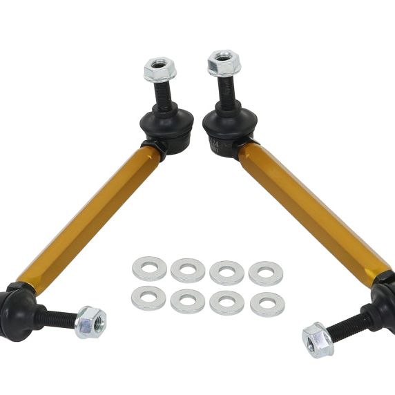 Whiteline KLC140-235 - WHLKLC140-235 - Whiteline Universal Swaybar Link Kit-Heavy Duty Adjustable 10mm Ball Joint - Shipped in Europe - Tuningsupply.com