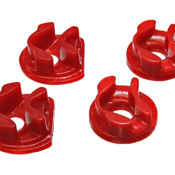 Energy Suspension 16.1111R - ENG16.1111R - Energy Suspension 01-05 Honda Civic/CRX Red Motor Mount Inserts (Manual Transmission) (2 Torque Moun - Shipped in Europe - Tuningsupply.com