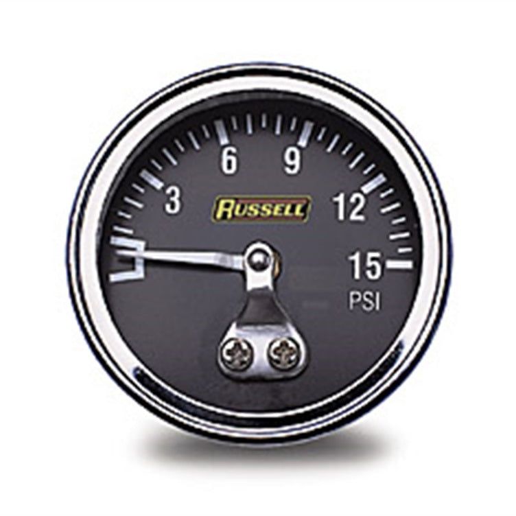 Russell 650350 - RUS650350 - Russell Performance 15 psi fuel pressure gauge (Non liquid-filled) - Shipped in Europe - Tuningsupply.com