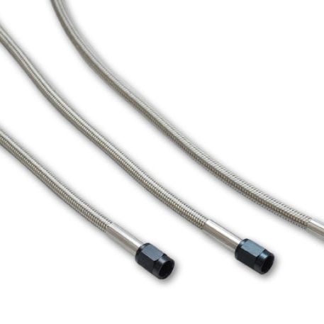 Vibrant 10270 - VIB10270 - Vibrant Univ Oil Feed Kit 2ft Teflon lined S.S. hose with two -3AN female fittings preassembled - Shipped in Europe - Tuningsupply.com