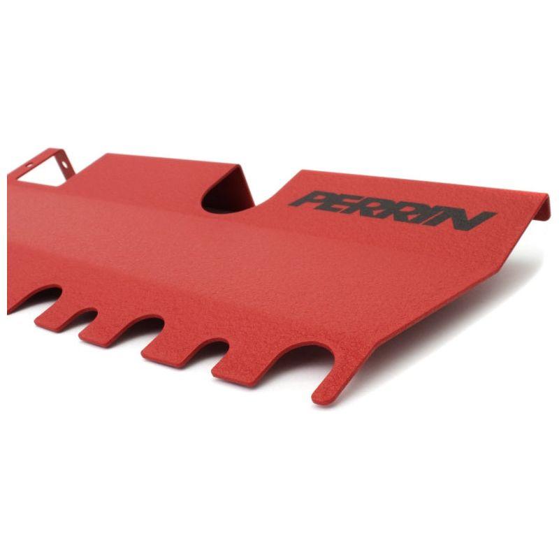Perrin Performance PSP-ENG-512-2RD - PERPSP-ENG-512-2RD - PERRIN 15-21 Subaru WRX/STI Radiator Shroud (Without OEM Intake Scoop) - Red - Shipped in Europe - Tuningsupply.com