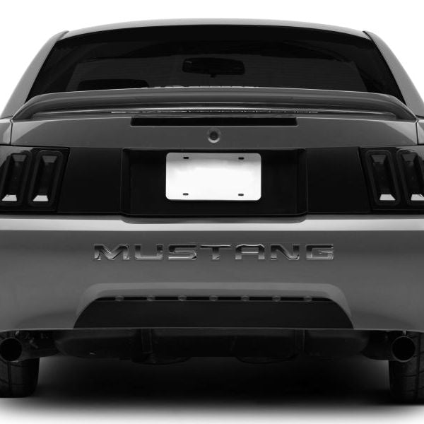 Raxiom 100807 - RAX100807 - Raxiom 99-04 Ford Mustang Excluding 99-01 Cobra Icon LED Tail Lights- Black Housing (Smoked Lens) - Shipped in Europe - Tuningsupply.com