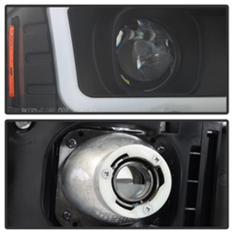 SPYDER 5084521 - SPY5084521 - Spyder GMC Sierra 1500/2500/3500 99-06 V2 Projector Headlights - DRL - Black PRO-YD-CDE00V2-LB-BK - Shipped in Europe - Tuningsupply.com