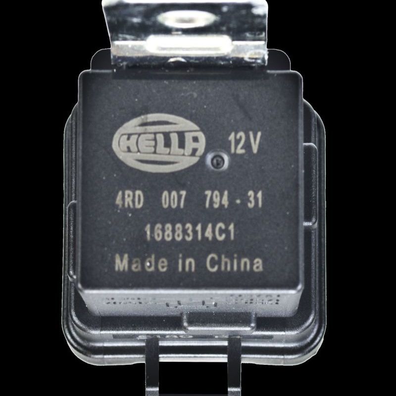 Hella LA007794311 - HELLA007794311 - Hella 12V 20/40 Amp SPDT RES Relay with Weatherproof Bracket - Single - Shipped in Europe - Tuningsupply.com