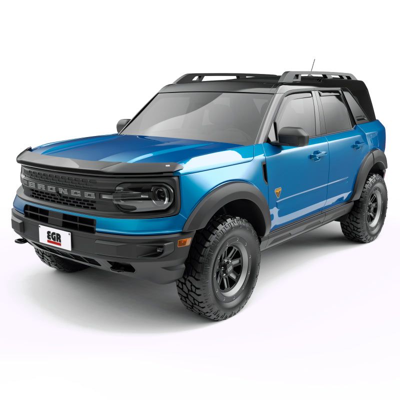 EGR 753564 - EGR753564 - EGR 21-23 Ford Bronco Sport (Sport Utility) EGR Rugged Look Fender Flares (Set of 4) - Smooth Matte - Shipped in Europe - Tuningsupply.com