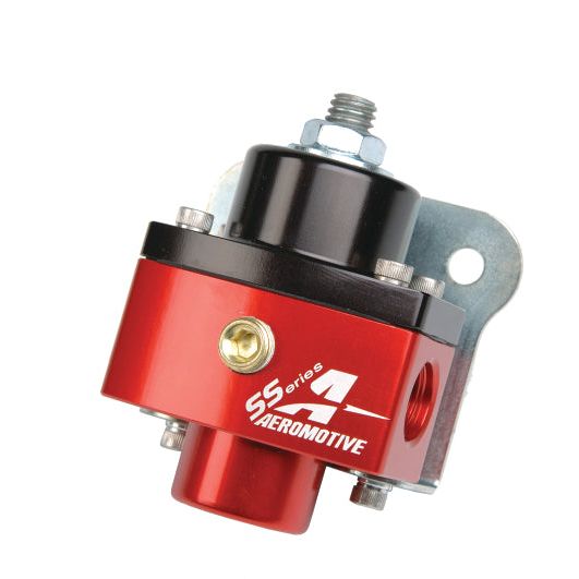 Aeromotive 13201 - AER13201 - Aeromotive Carbureted Adjustable Regulator - Billet 2-Port AN-6 - Shipped in Europe - Tuningsupply.com