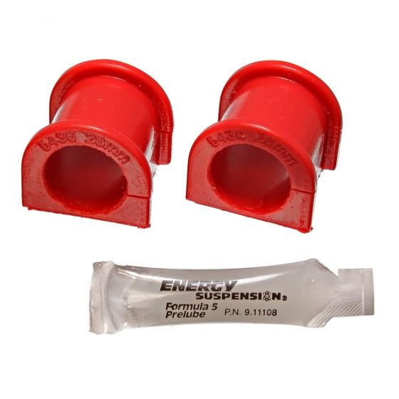 Energy Suspension 16.5130R - ENG16.5130R - Energy Suspension 99-00 Honda Civic Si Red 26mm Front Sway Bar Bushings - Shipped in Europe - Tuningsupply.com