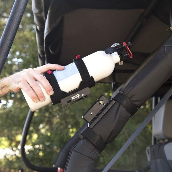 Rugged Ridge 11238.40 - RUG11238.40 - Rugged Ridge 76-20 Jeep Wrangler Elite Fire Extinguisher Holder - Shipped in Europe - Tuningsupply.com