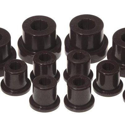 Prothane 1-1002-BL - PRO1-1002-BL - Prothane 76-86 Jeep CJ5/CJ7 Front Spring & Shackle Bushings - Black - Shipped in Europe - Tuningsupply.com