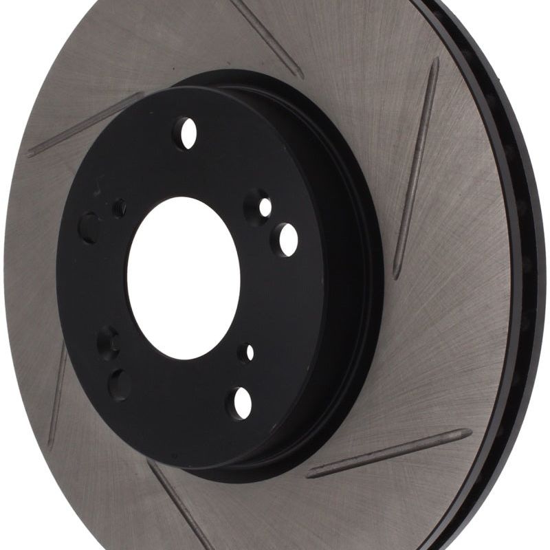 Stoptech 126.40036SL - STO126.40036SL - StopTech Power Slot 06-08 Civic GX / 02-04 CR-V / 98-02 Honda Accord V6 / 03-07 Accord 4 cyl/V6 MT - Shipped in Europe - Tuningsupply.com