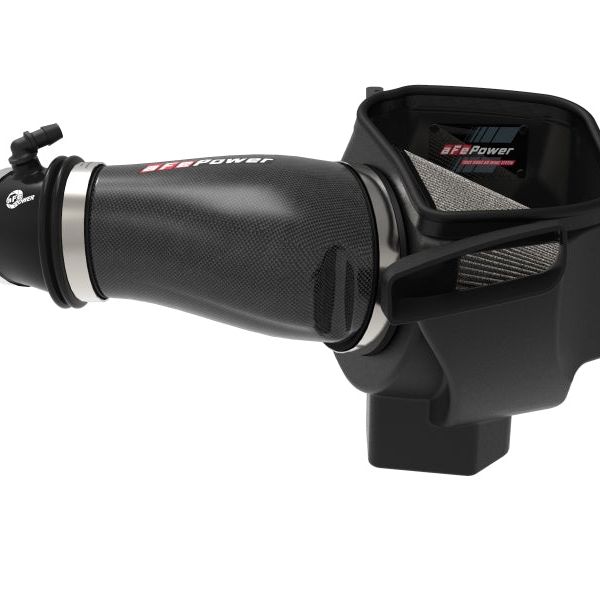 aFe 57-10009D - AFE57-10009D - aFe Track Series Carbon Fiber Pro Dry S AIS - 19-20 Jeep Grand Cherokee Trackhawk 6.2L - Shipped in Europe - Tuningsupply.com