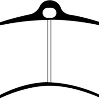 EBC DP41155R - EBCDP41155R - EBC 68-69 Chevrolet Camaro (1st Gen) 4.9 Yellowstuff Front Brake Pads - Shipped in Europe - Tuningsupply.com