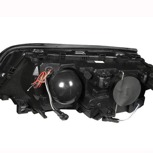 ANZO 121015 - ANZ121015 - ANZO 1999-2001 BMW 3 Series E46 Projector Headlights w/ Halo Black - Shipped in Europe - Tuningsupply.com