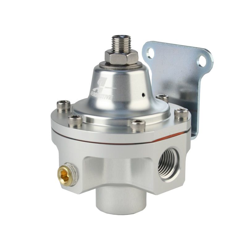 Aeromotive 13222 - AER13222 - Aeromotive 3-Port Carbureted Bypass Regulator - 2 x ORB-06 / 1 x ORB-6 - Shipped in Europe - Tuningsupply.com