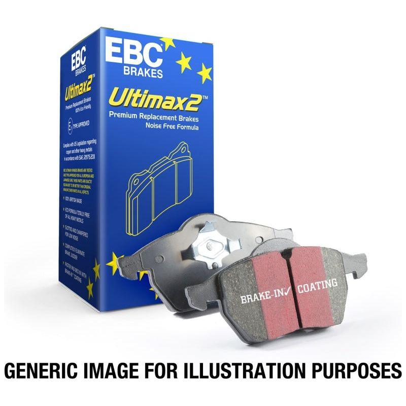 EBC UD1267 - EBCUD1267 - EBC 13+ BMW X1 2.0 Turbo (28i) Ultimax2 Rear Brake Pads - Shipped in Europe - Tuningsupply.com
