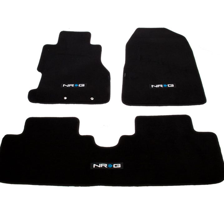 NRG FMR-150 - NRGFMR-150 - NRG Floor Mats - 02-03 Honda Civic Si 3DR Coupe (NRG Logo) - 3pc. - Shipped in Europe - Tuningsupply.com