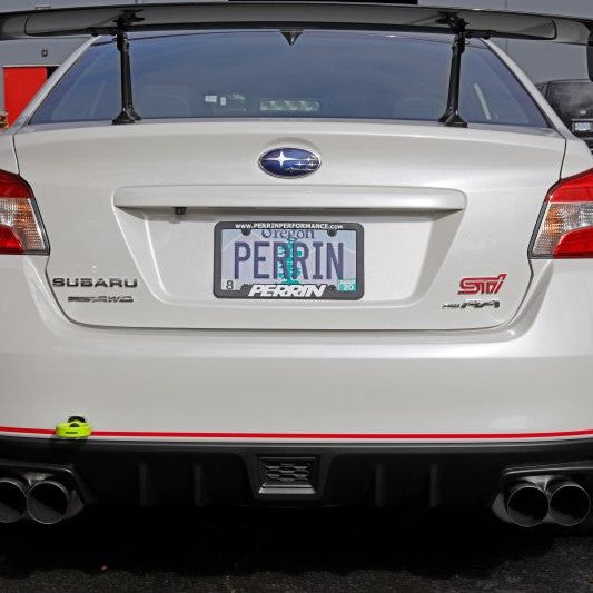 Perrin Performance PSP-BDY-252NY - PERPSP-BDY-252NY - PERRIN 15-21 Subaru WRX/STI Tow Hook Kit (Rear) - Neon Yellow - Shipped in Europe - Tuningsupply.com
