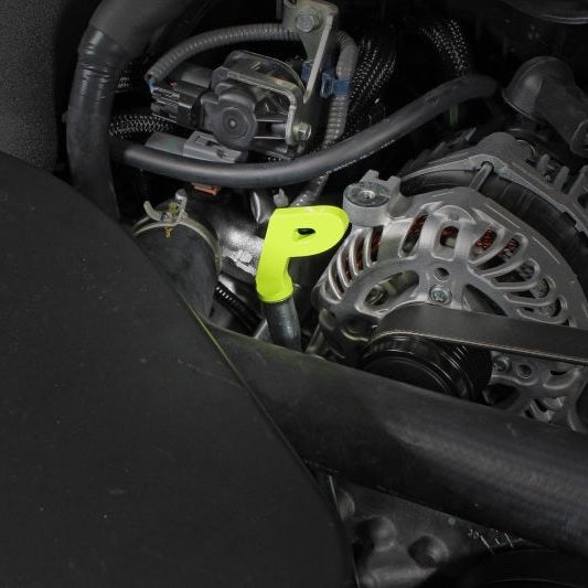 Perrin Performance PSP-ENG-720NY - PERPSP-ENG-720NY - PERRIN 15-25 Subaru WRX & 13-25 BRZ/FR-S/86/GR86 Dipstick Handle P Style - Neon Yellow - Shipped in Europe - Tuningsupply.com