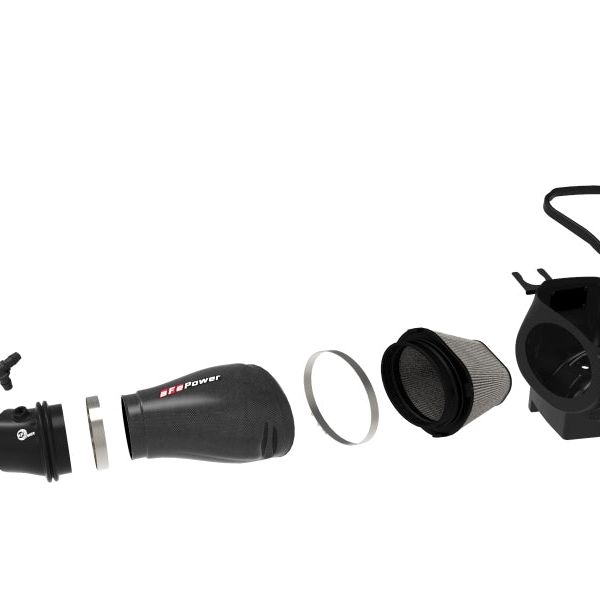 aFe 57-10009D - AFE57-10009D - aFe Track Series Carbon Fiber Pro Dry S AIS - 19-20 Jeep Grand Cherokee Trackhawk 6.2L - Shipped in Europe - Tuningsupply.com