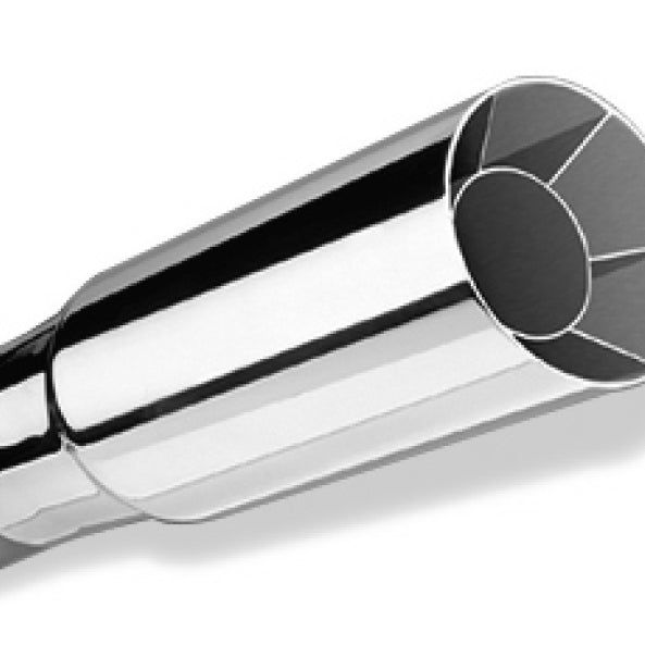 Borla 20102 - BOR20102 - Borla Universal Polished Tip Single Round Intercooled (inlet 2in. Outlet 2 1/2in) - Shipped in Europe - Tuningsupply.com